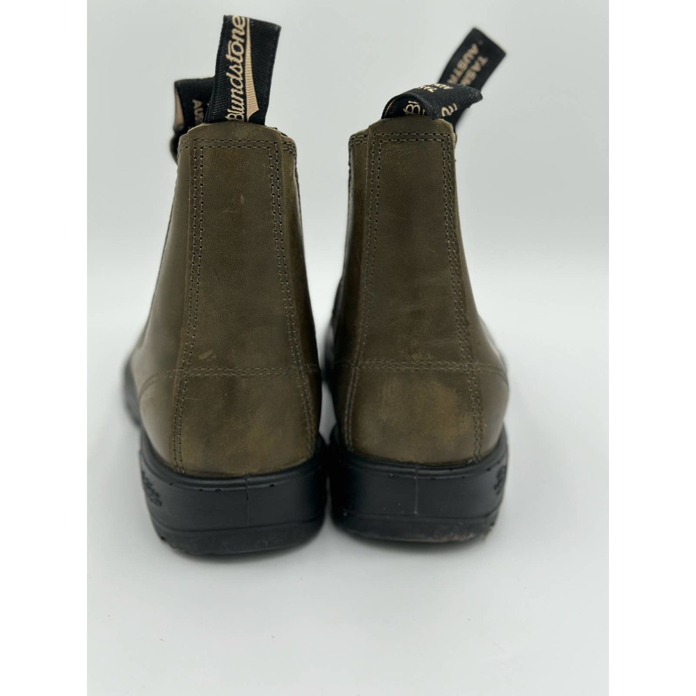 Blundstone 550 Rugged Sole Men's Green Blundstone Chelsea Boots US 9.5/ AU 8.5 - Picture 7 of 10
